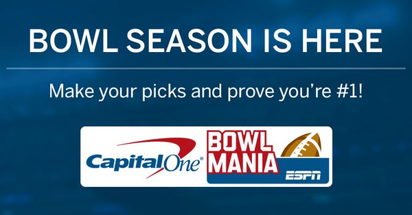 Join Phil Steele's ESPN Group for the Capitol One Bowl Mania.
