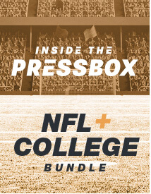 2023 Inside The Pressbox: College and Pro thru Super Bowl Bundle