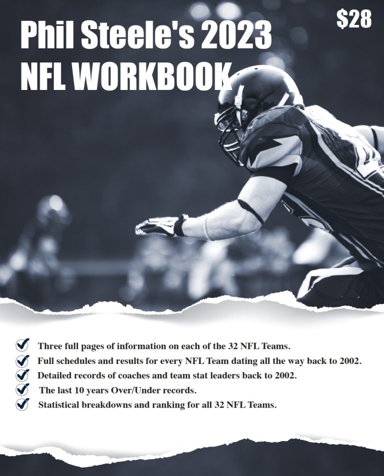 Phil Steele's 2023 NFL Workbook Phil Steele