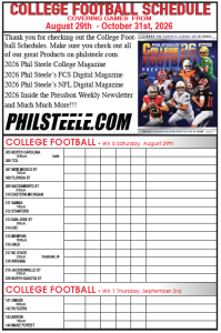 FREE Printable Schedule in Vegas Rotation for 9 weeks of College
