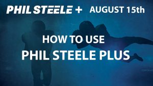 How to use Phil Steele Plus
