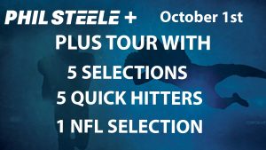 Phil Steele Plus Tour Oct 1st